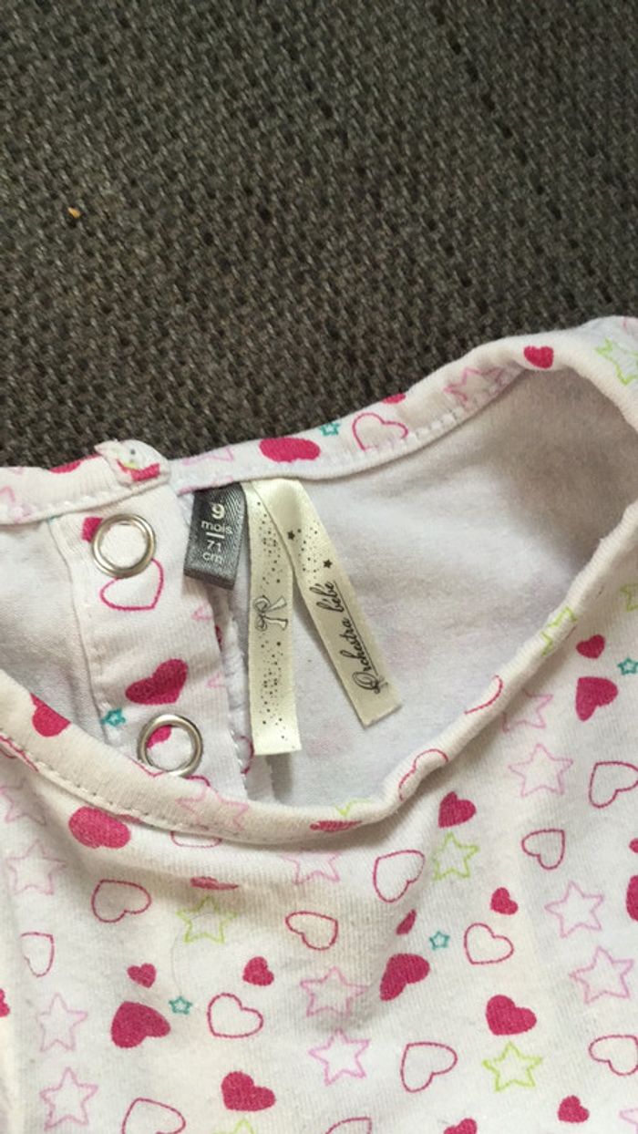 Ensemble bébé fille en taille 9 mois - photo numéro 3