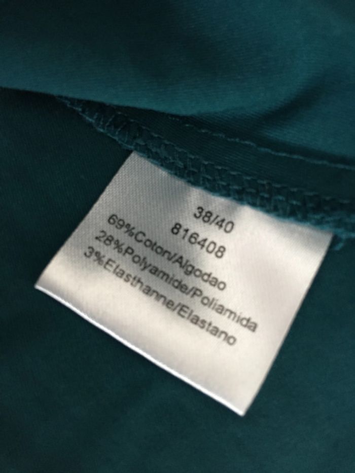 chemisier turquoise 38/40 - photo numéro 3