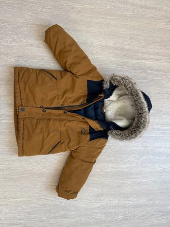 Manteau tape à l’œil 24 mois 86cm camel