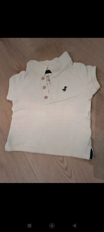 T-shirt Polo 3 mois