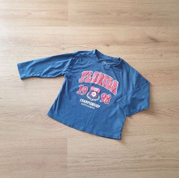 💚 Tee-shirt ML 3/4 ans Tex #emyfleury_4ansgarçon