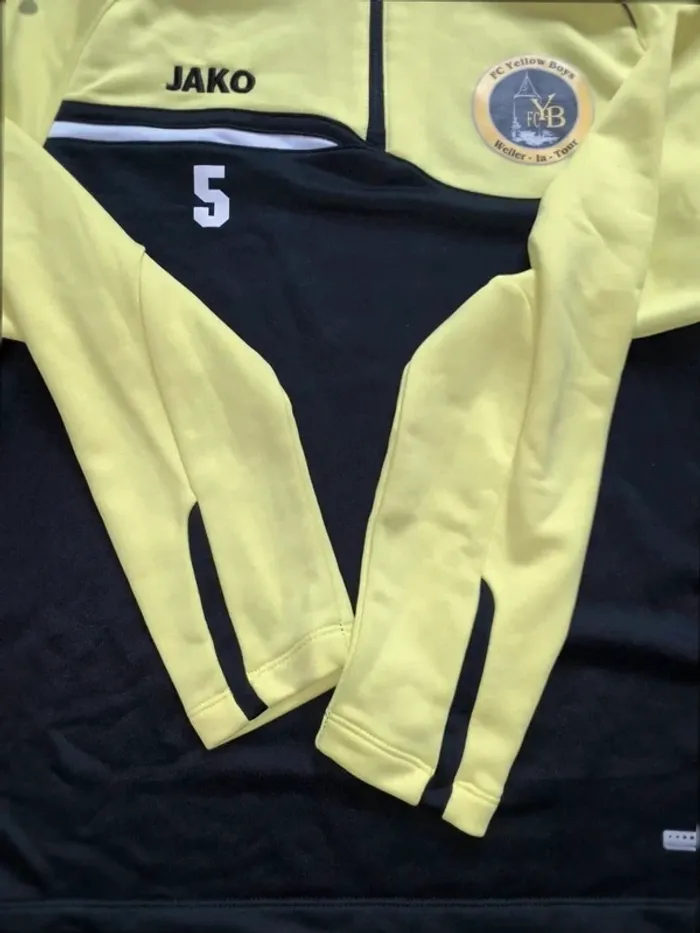 Pull à zip entrainement sport jako taille M - photo numéro 2