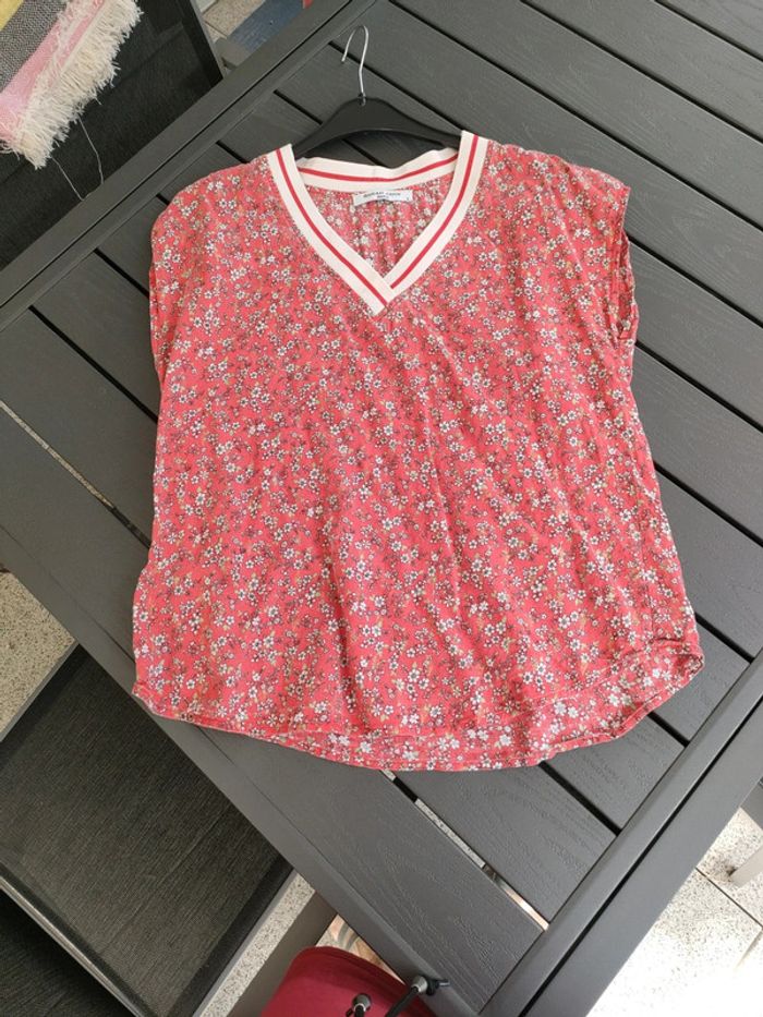 blouse Sarah John L coton lin