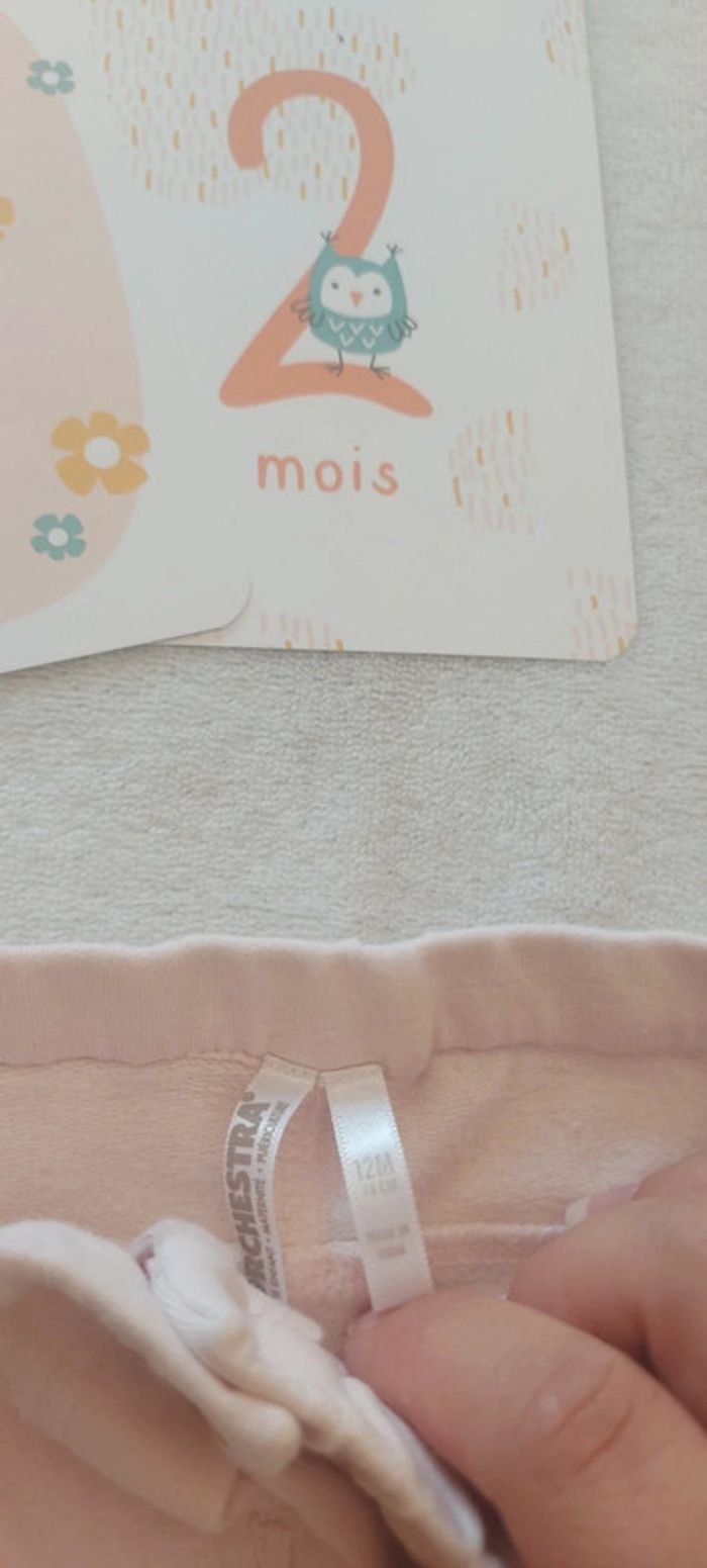 Pantalon bébé fille 12 mois - photo numéro 2