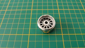 Jante seule pièce détachée miniature Bburago Burago Ferrari GTO 1962 1/18 1/18e 1/18ème #D36