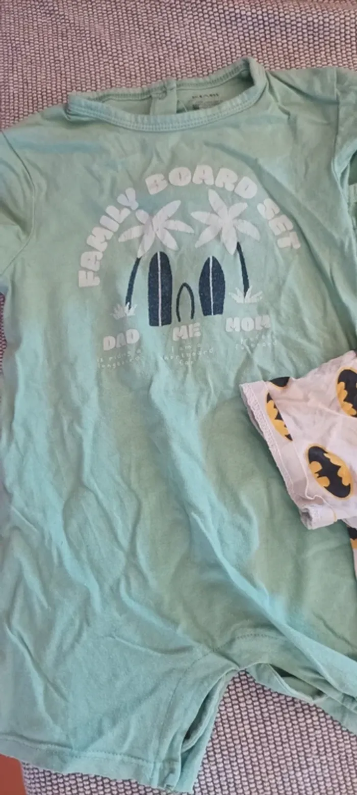 Lot de 3 combishort/ pyjama 3 ans - photo numéro 4