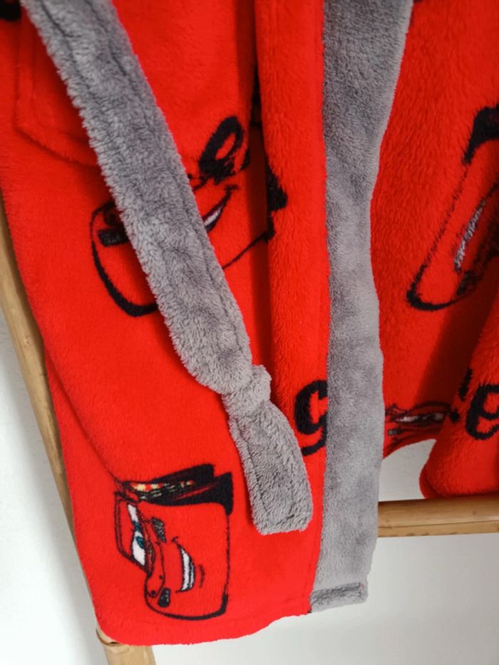 Peignoir polaire avec ceinture Cars 8 ans - photo numéro 2