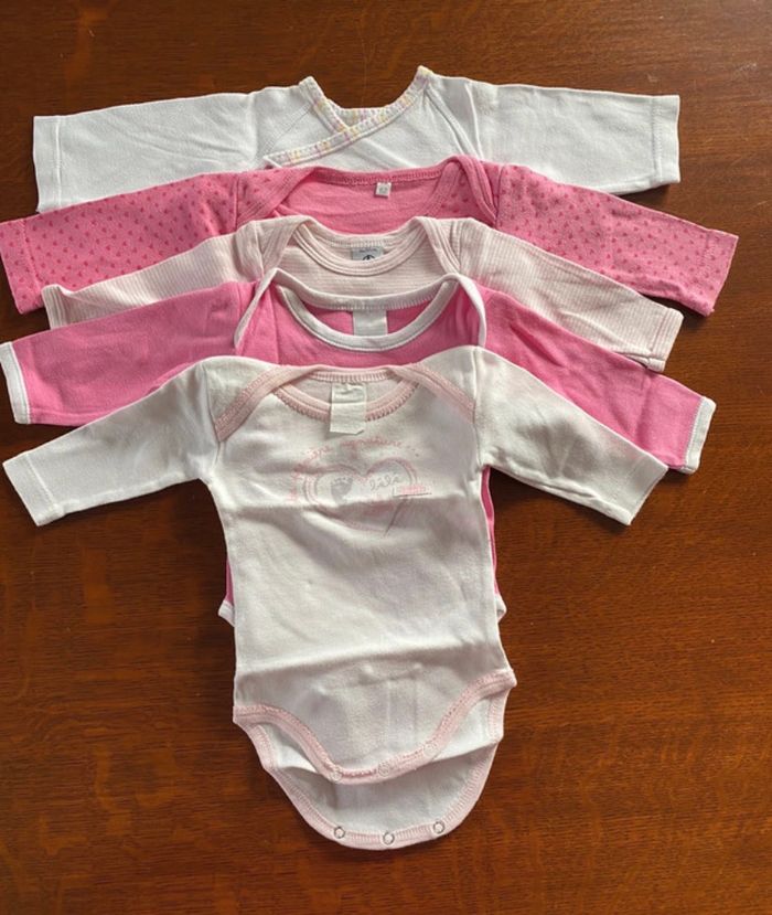 Lot de 5 bodies manches longues