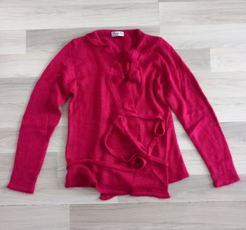 Gilet femme bordeaux Basic One taille M