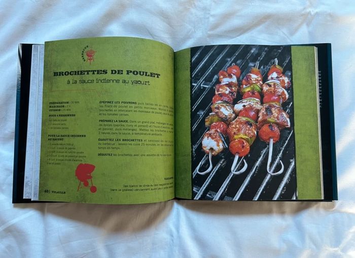 Livre de cuisine Barbecue & Plancha - photo numéro 5