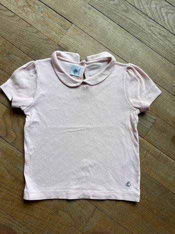 Tee-shirt rose Petit Bateau 6 ans