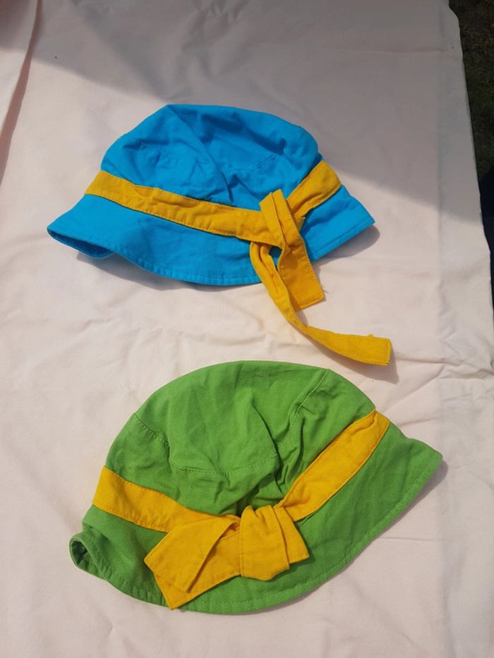 Lot de 2 Chapeaux Fille Neufs taille 53 cm - photo numéro 2