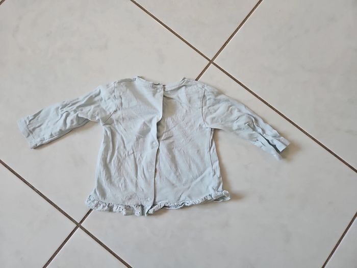 T-shirt ml bébé fille 12 mois BBF3 - photo numéro 4