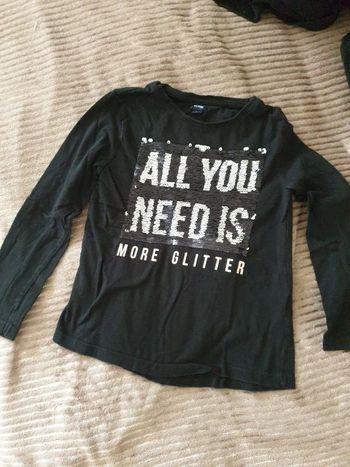 Tee-shirt sequins