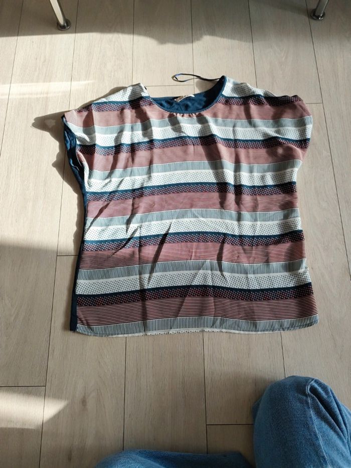 T-shirt femme fluide Camaïeu