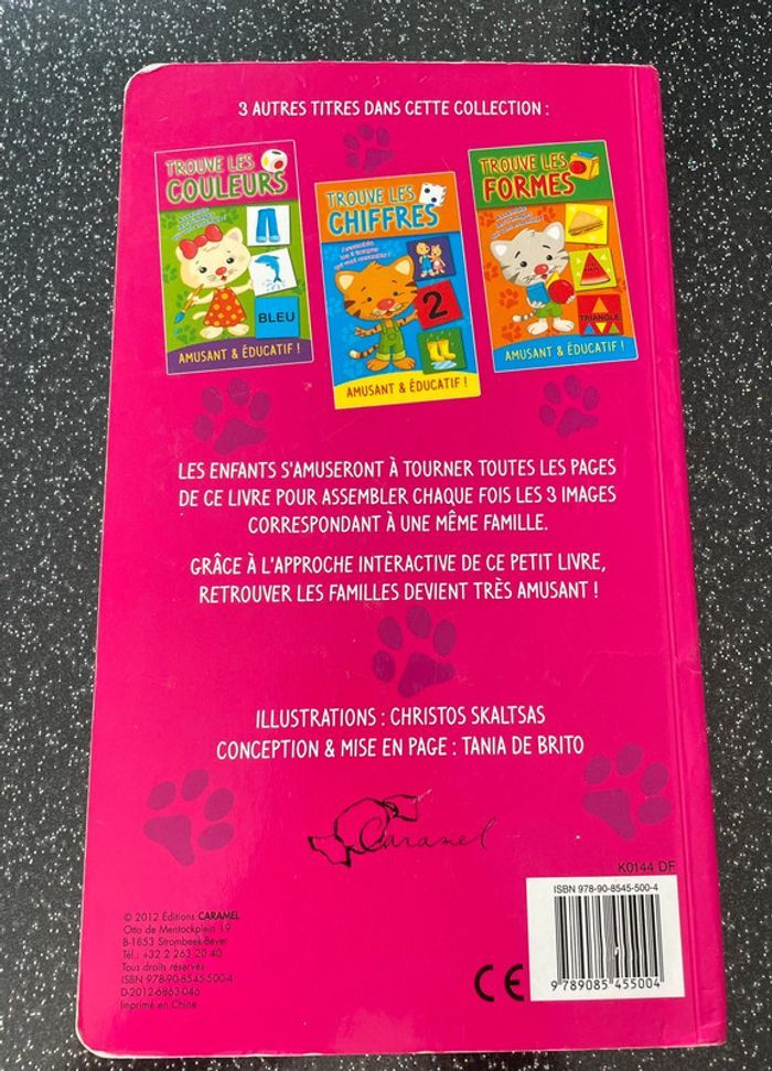 Livre - Trouve les familles - photo numéro 3