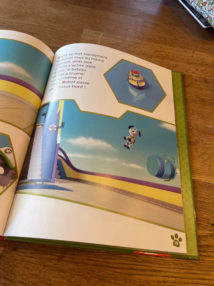 Livre La Pat Patrouille Paw Patrol L’ABC lettres chiffres formes et couleurs La lettre R Numéro 20 - photo numéro 8