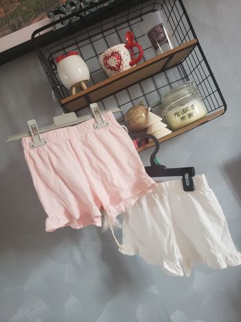Lot de 2 shorts 🎀 Primark 12-18 mois 2€50