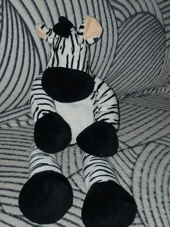 Peluche/DOUDOU  zèbre nicotoy 40cm