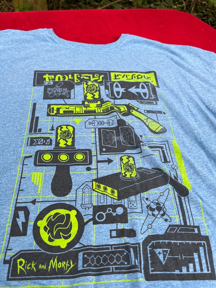 Lot de 2 tee shirt Rick et Morty XXXL - photo numéro 3