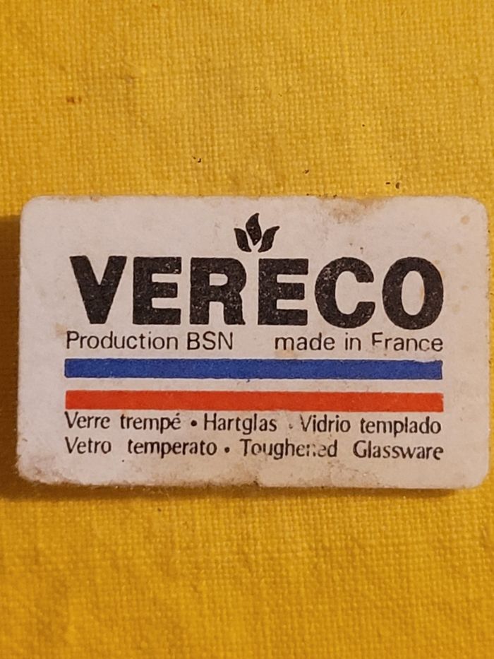 12 assiettes à dessert Vereco - neuf - vintage - photo numéro 4