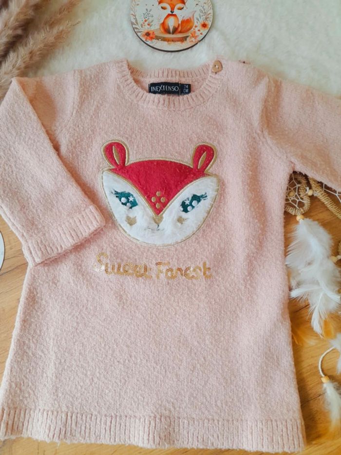 Robe pull manches longues 12 mois - photo numéro 2