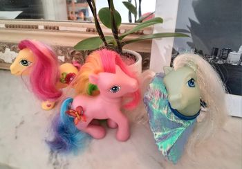 Lot de 3 poneys My Little Pony vintage G3