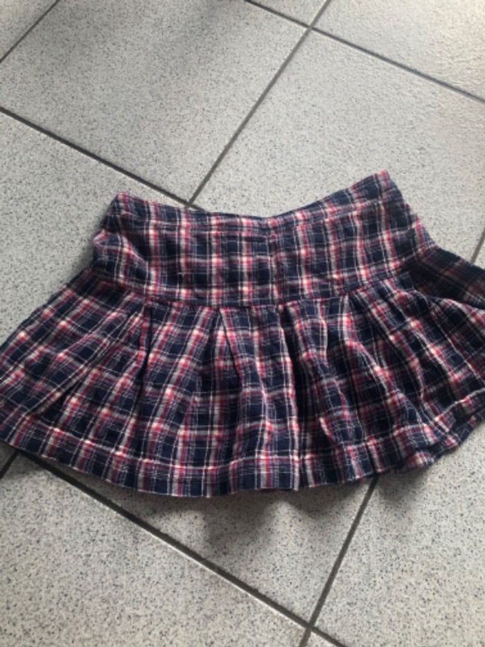 Jupe à carreaux