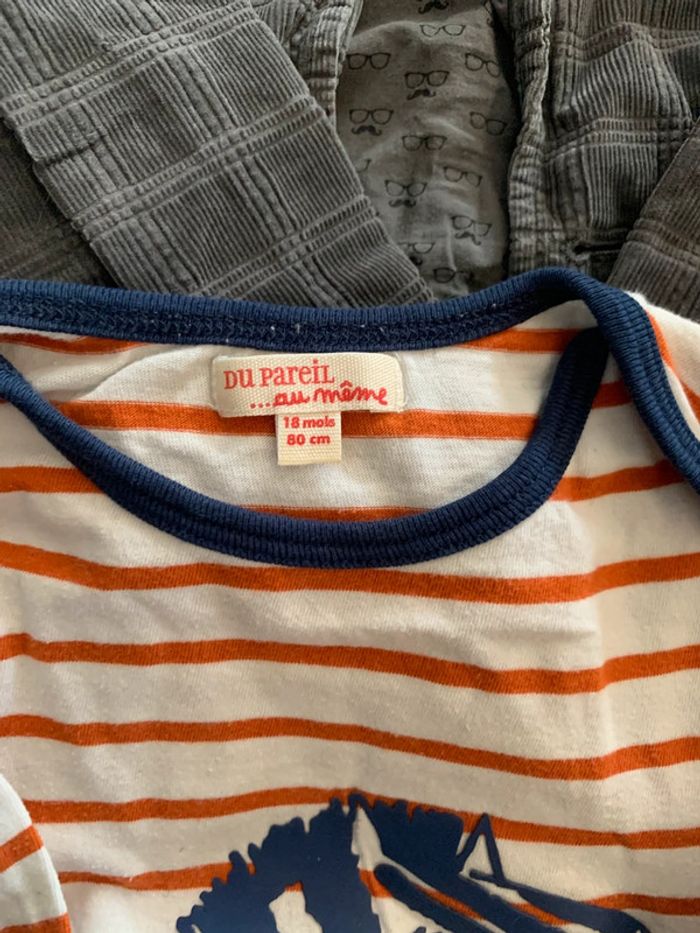 Vêtements  bébé garçon taille 18 mois ( 3 e le lot ) - photo numéro 2