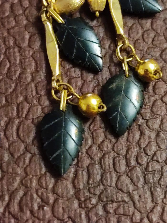 Boucles d'oreilles onyx - photo numéro 6