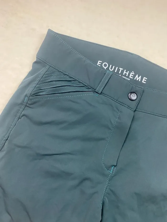 Pantalon Equitheme - Vert sapin - 40 - photo numéro 4