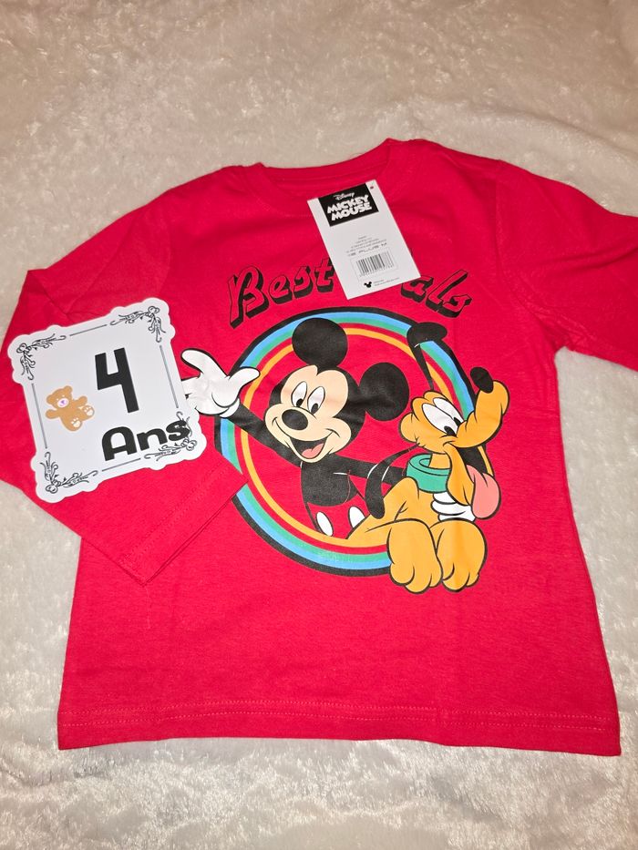 T-shirt Mickey 4ans