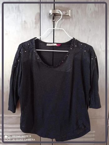 Haut noir Stradivarius taille S bon état