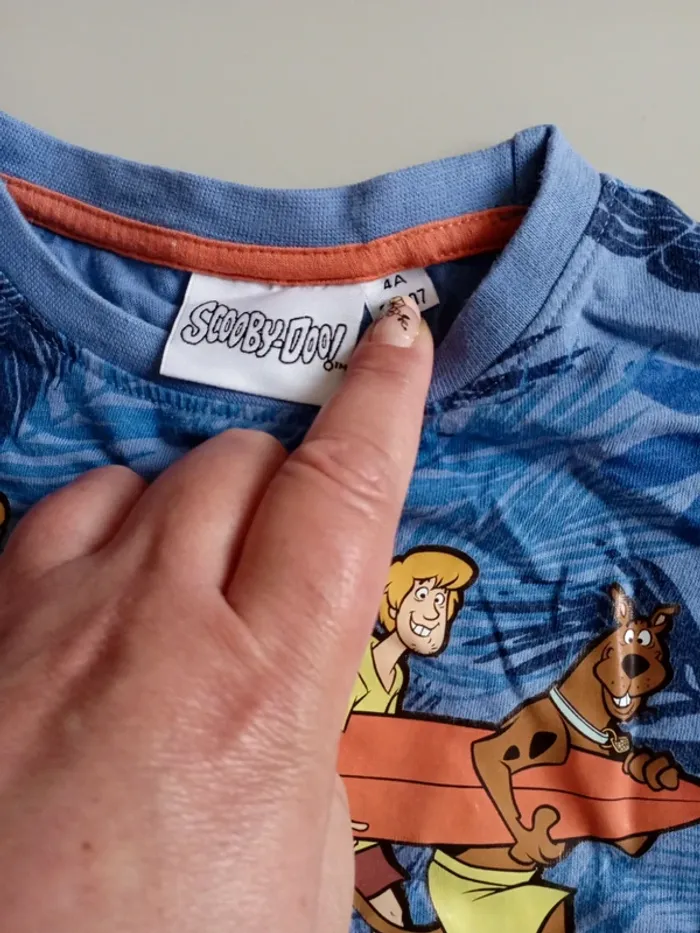 Tee shirt 4 ans Scooby doo - photo numéro 3