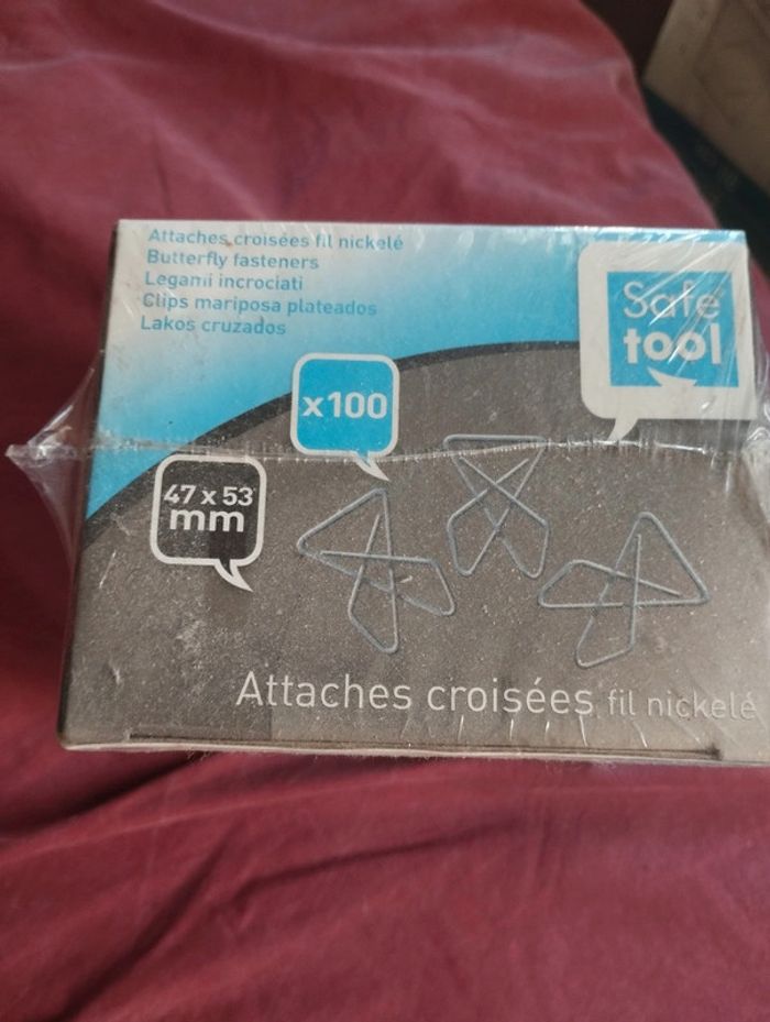 Lot de 100 attaches croisés - photo numéro 4