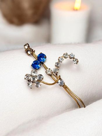 Magnifique broche vintage 80's