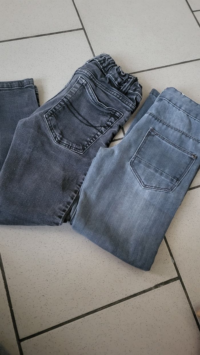 Lots jeans garçon 8 ans - photo numéro 3
