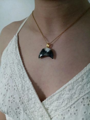 Collier agate mousse