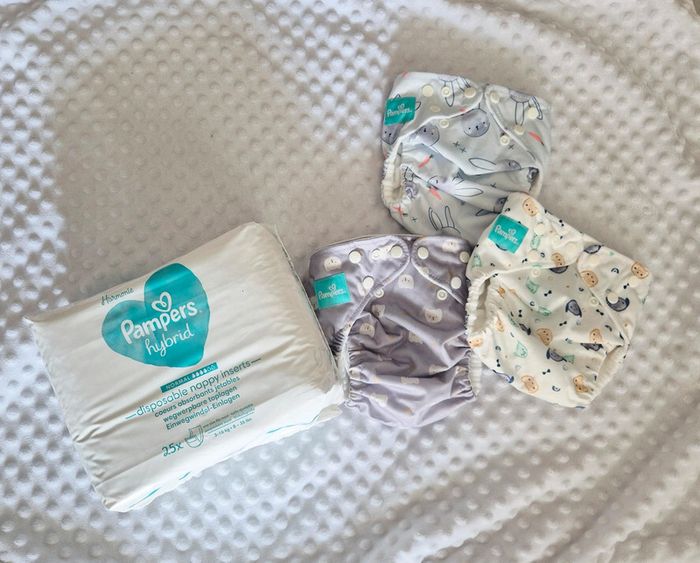 Pack de couches lavable et coeur absorbant