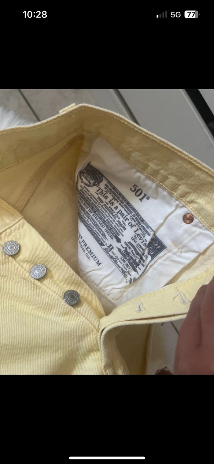 Short en jean Lévis - photo numéro 6