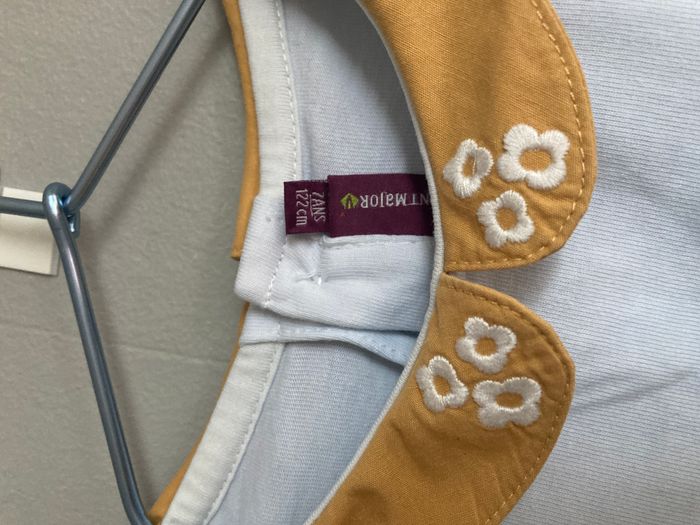 Sous-pull col claudine sergent major 7 ans (122 cm) à petit prix - photo numéro 2