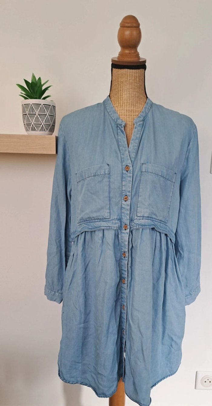 Robe bleu claire Zara
