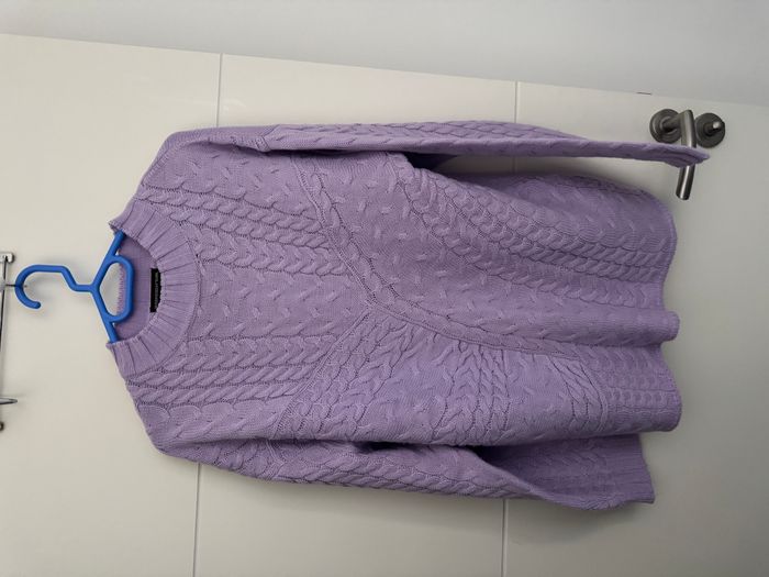 Pull en maille texturée lila Wednesday’s Girl - photo numéro 3