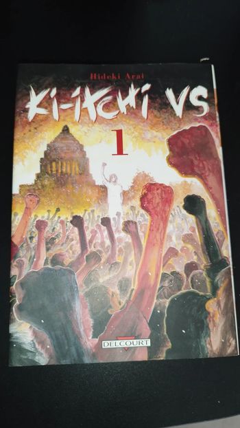 Manga Tome 1 - Ki Itchi Vs - Hideki Arai - EO Delcourt