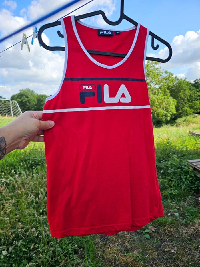 Débardeur fila rouge 12 ans - photo numéro 10