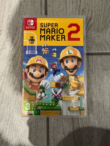 Jeu switch super mario maker 2