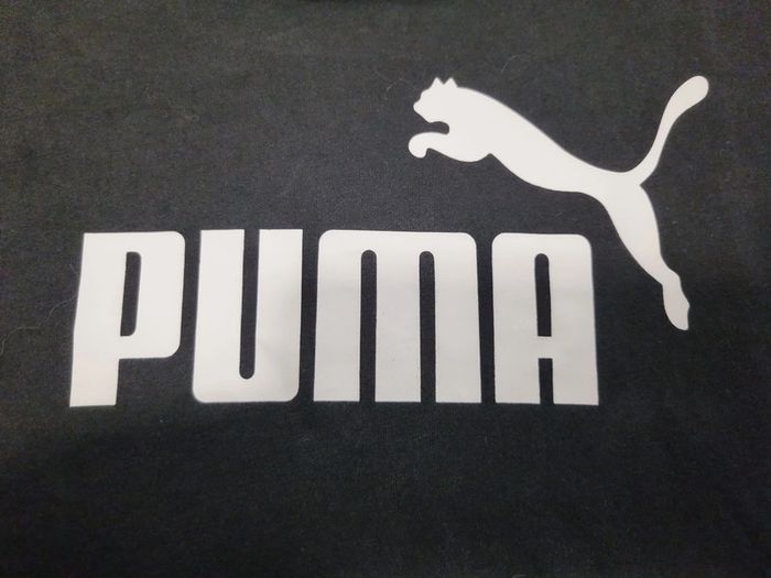 T-shirt à manches longues homme - Taille XXL / 44 - Puma - Noir floqué blanc - photo numéro 7