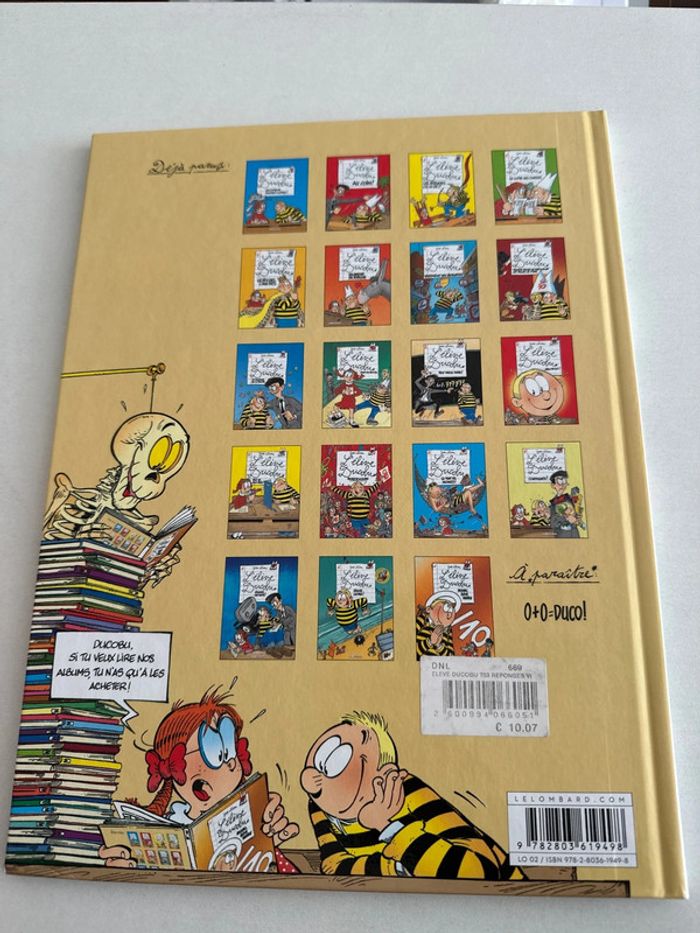 BD L’Élève Ducobu – Tome 3 : Les réponses ou la vie ? - photo numéro 3