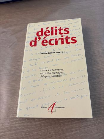 Délits d’écrits