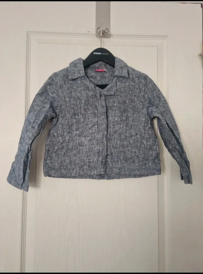 Veste grise fille tout compte fait 6 ans